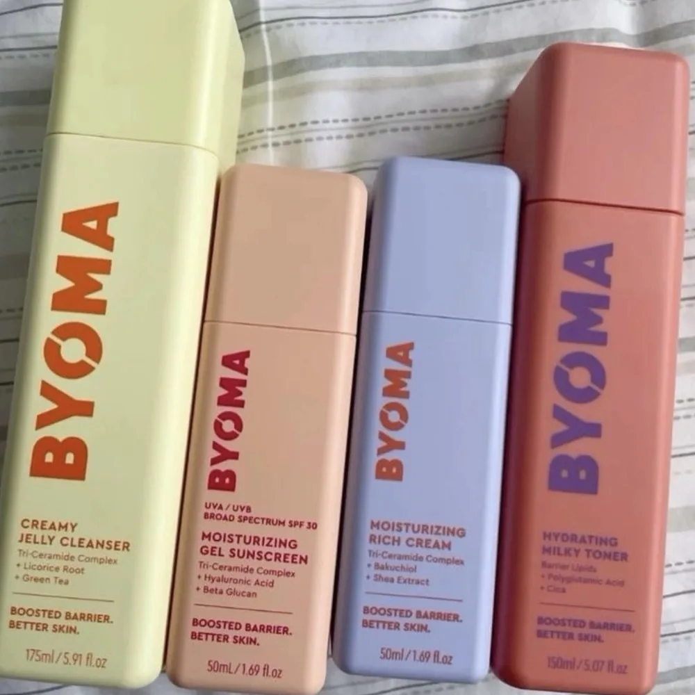 الأصلي دفعة حاجز لطيف أفضل جوهر العناية بالبشرة BYOMA Phyto-Mucin توهج مصل ترطيب استعادة النفط ترطيب كريم جل #4