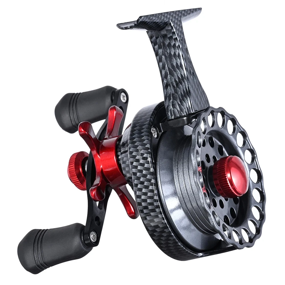 

Lightweight Fly Fishing Reel Professional Spinning Ice Fishing Reels Coil Goods 4+1BB 3.5:1 for Fishing Rod Fishing Accessories