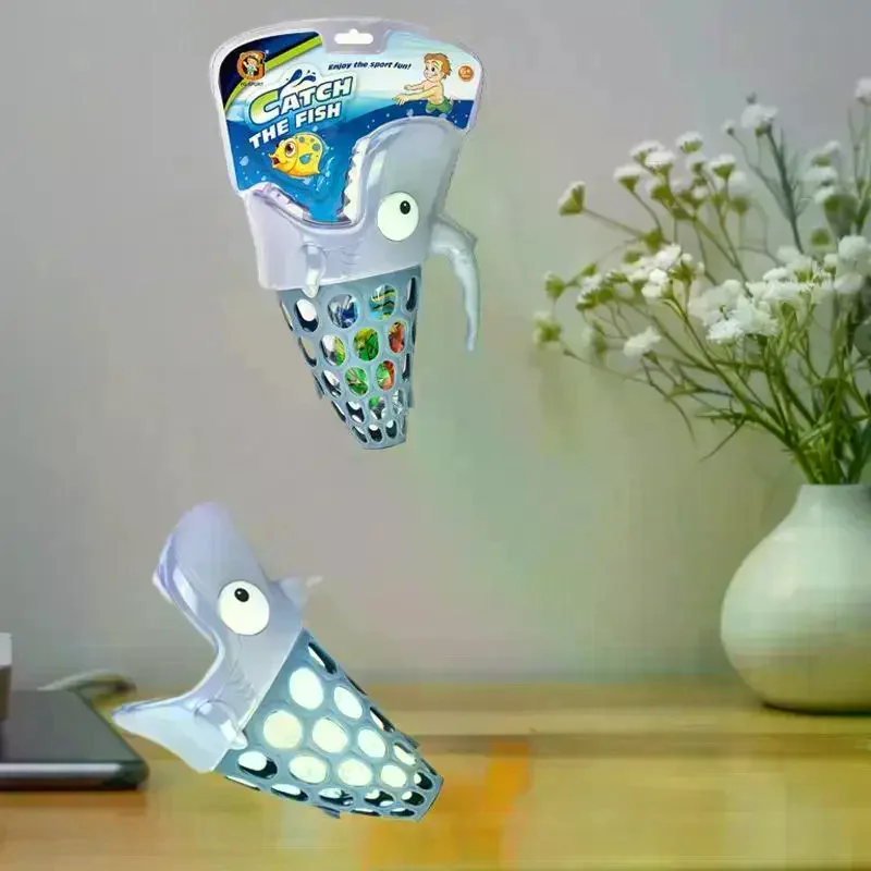 ชุดของเล่นอาบน้ำ 6-in-1 ที่น่าตื่นเต้น: เกมฉลามกินปลาเพื่อประสบการณ์ปาร์ตี้วันหยุดที่สนุกสนานในวันฮาโลวีนและคริสต์มาส