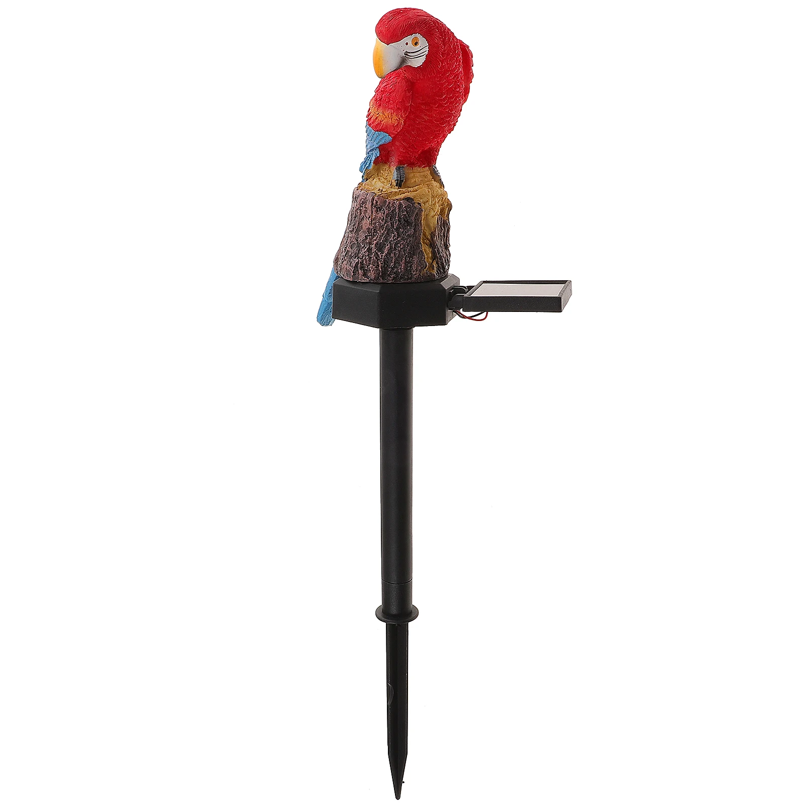 

1pc Solar-Powered Garden Unique Yard Insert Lamp Durable Waterproof Outdoor Lawn Light Energy Saving Solar Light Red