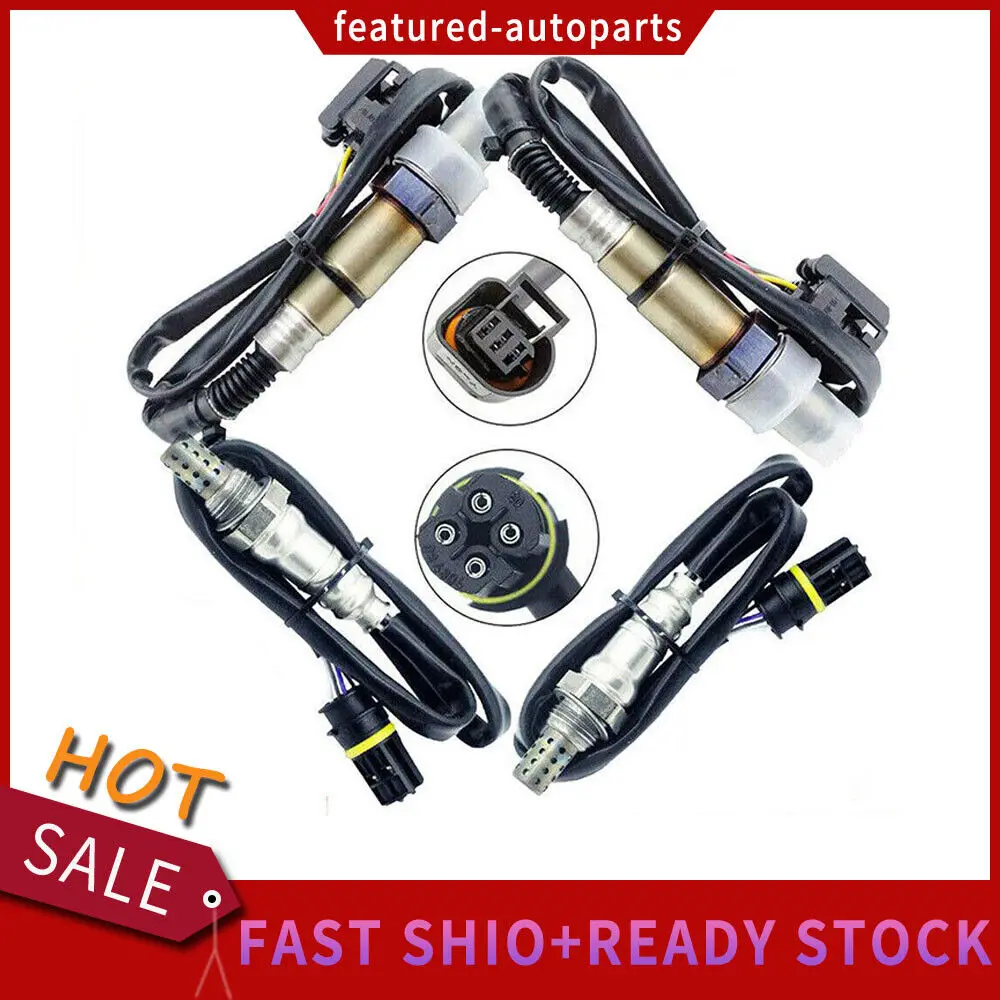 

4x Oxygen O2 Sensor Up +Downstream for BMW 650i xDrive Gran Coupe 4.4L 2019-2014