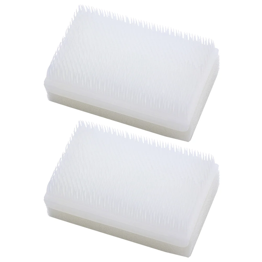 

2 Pcs Brush Calming Effect White Sponge Wilbarger Minimizes Distractions Attention Autism Treatment Bath