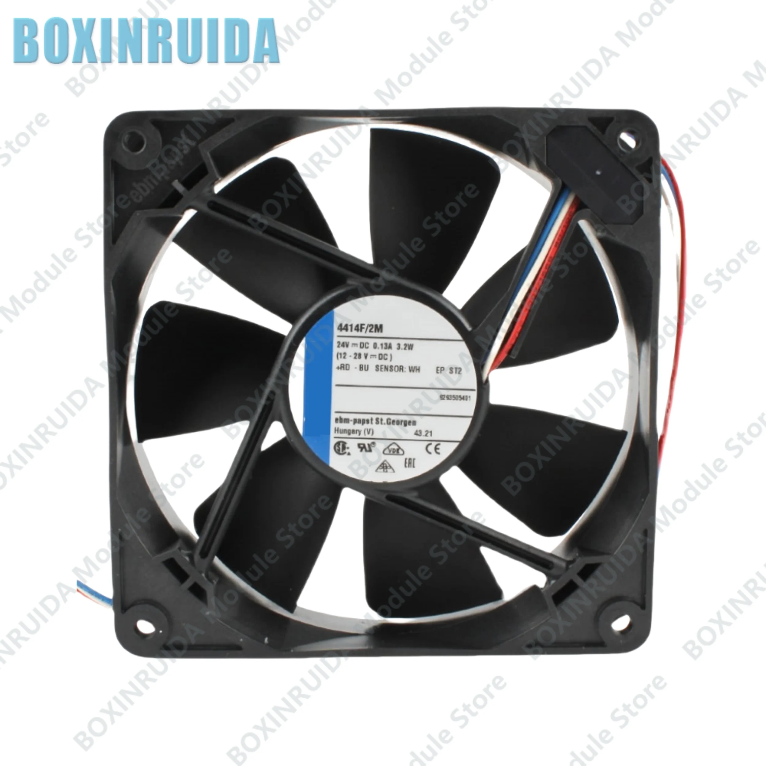 Brand new original 4414F/2M 12025 24V 3.2W frequency converter axial fan