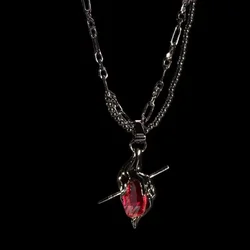 Game Love and Deepspace  Sylus Cosplay Anime Necklace Pendant Cosplay Prop Anime Accessories Pendant Jewelry Gift