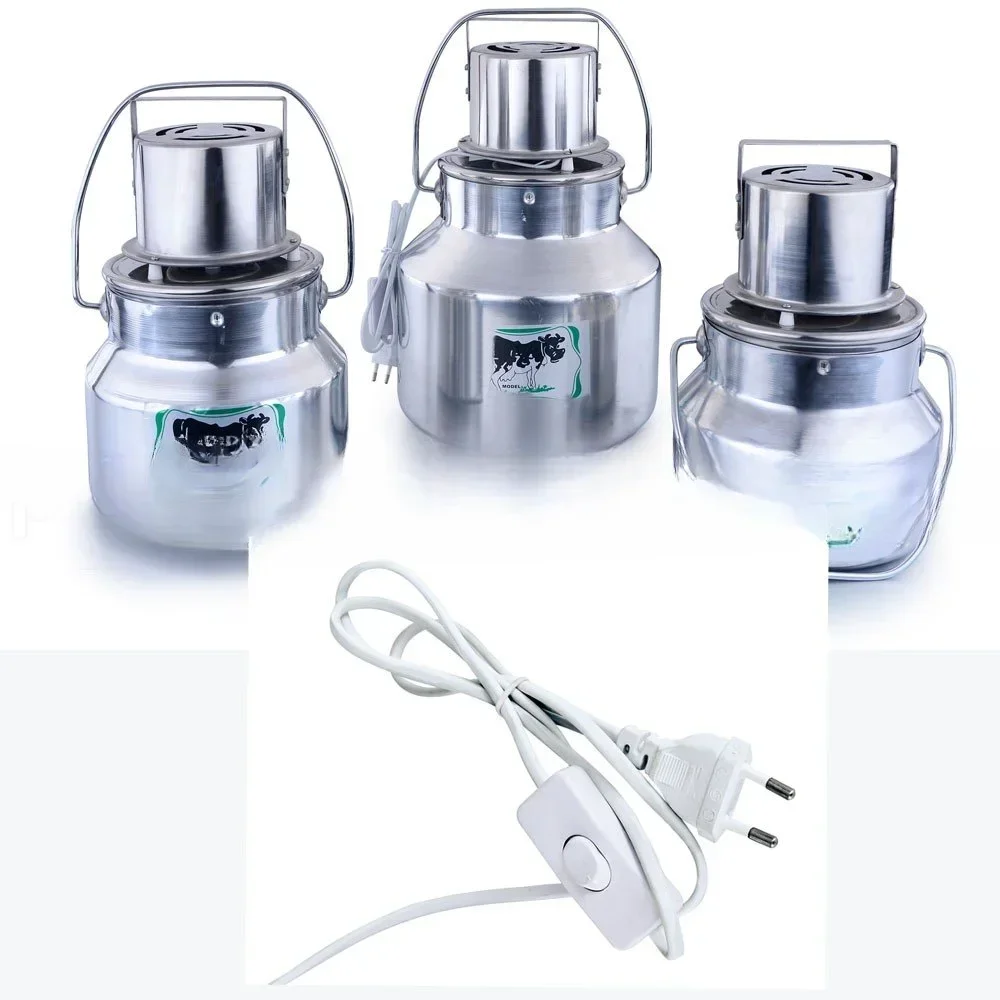 Electric Aluminum Butter Churn / Milk Mixer with Stainless Steel Lid