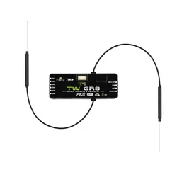 FrSky TW GR8 Dual 2.4GHz Receiver With Built-in Air Pressure Sensor 8PWM Channels Can Support Telemetry Function Via FBUS/S.Port