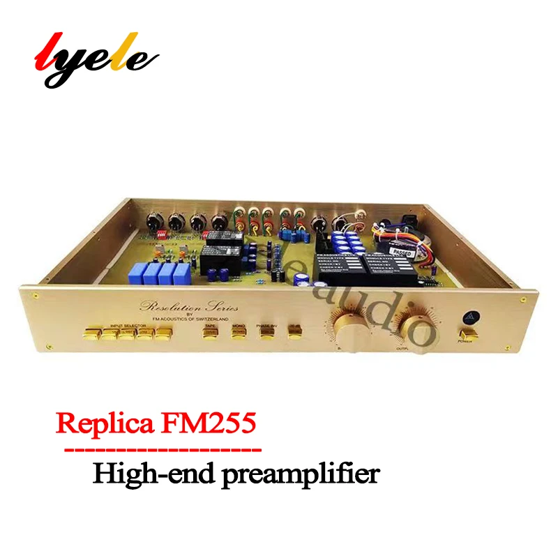 

Replica FM255 Preamplifier HI END Single Ended RCA Balanced Input Paired with FM300A FM711 FM81 HIFI Audio Amplifier