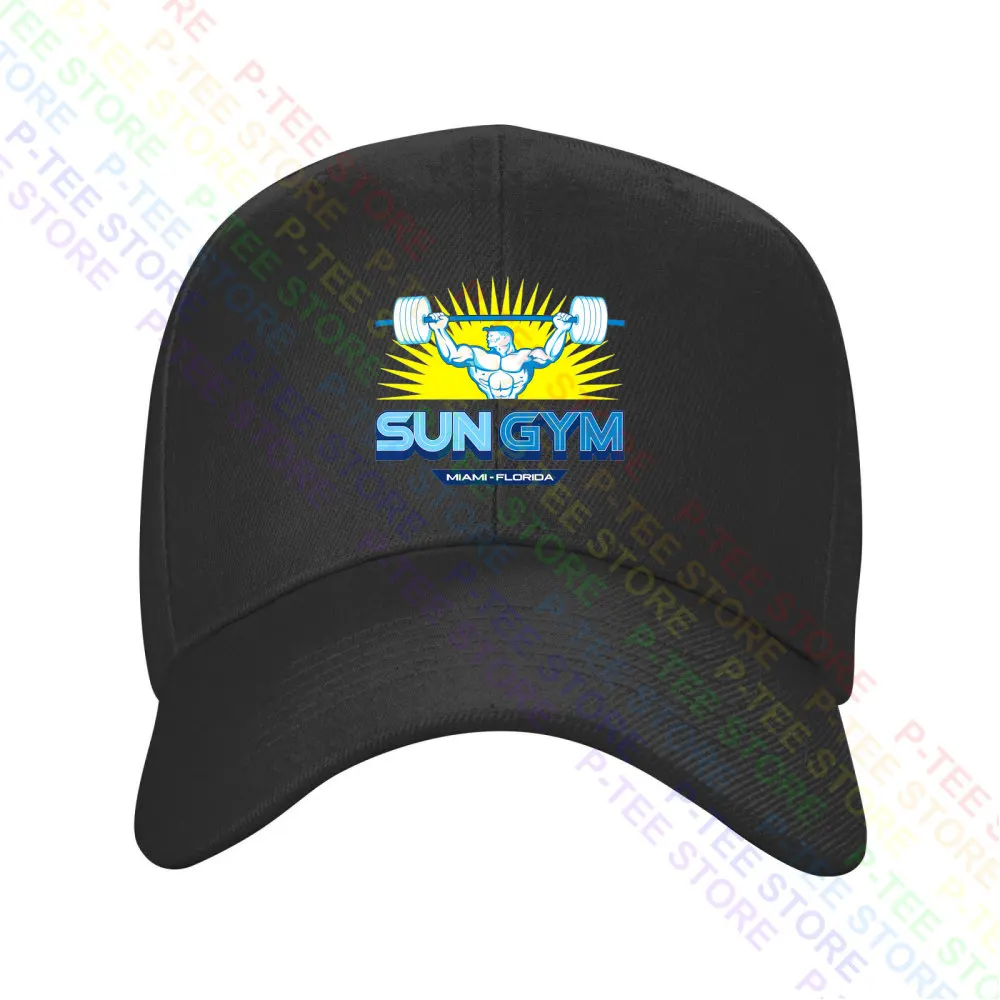 Pijn En Gain Sun Miami Gym De Rock Baseballpet Snapback Caps Gebreide Emmerhoed