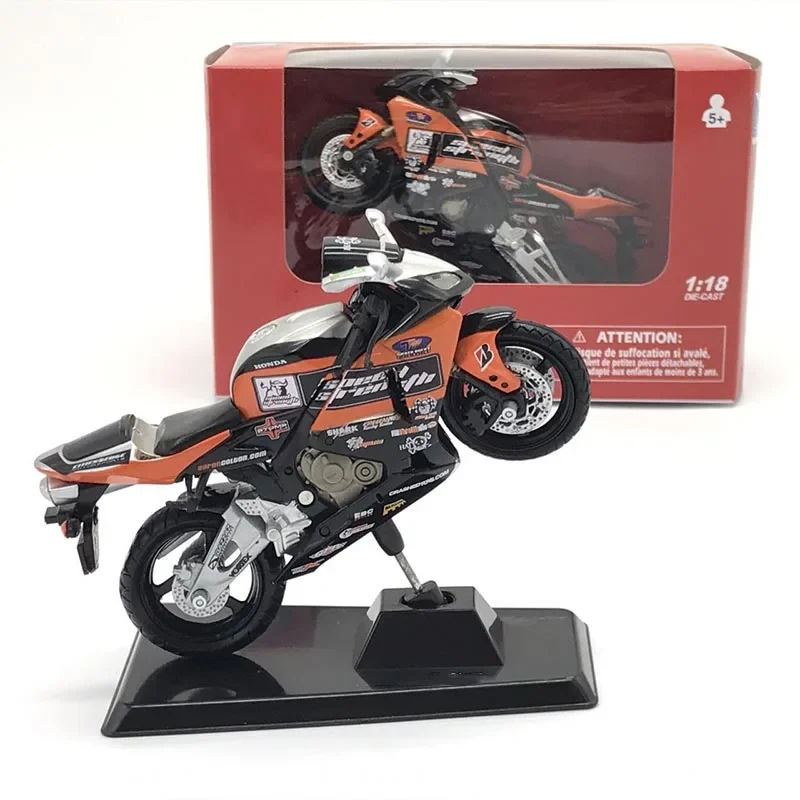 1:18 Scale CBR 600 RR Motorcycle Model Classic Adult Collection Souvenir Static Display Decoration Toys