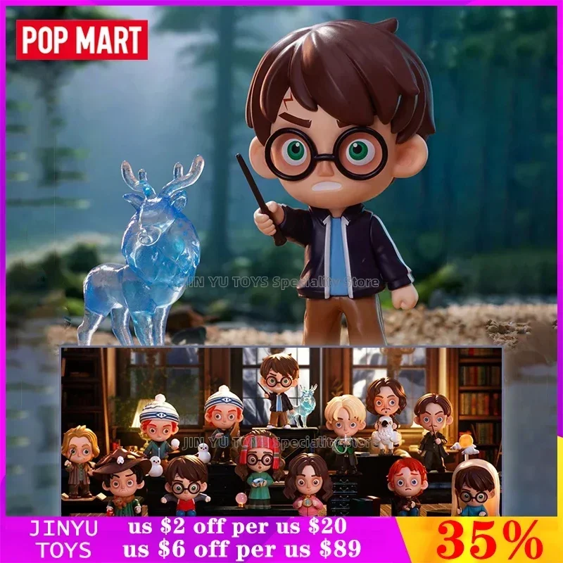 

POP MART Harry Potter and The Prisoner of Azkaban Series Mystery Box Kawaii Anime Figure Cartoon Model Collectible Trendy Toys