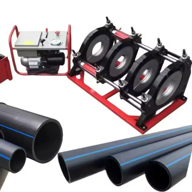 250 Hydraulic Butt Welding Machine Hydraulically Welding Machine For HDPE Pipe Fittngs High Portability Temperature Stable