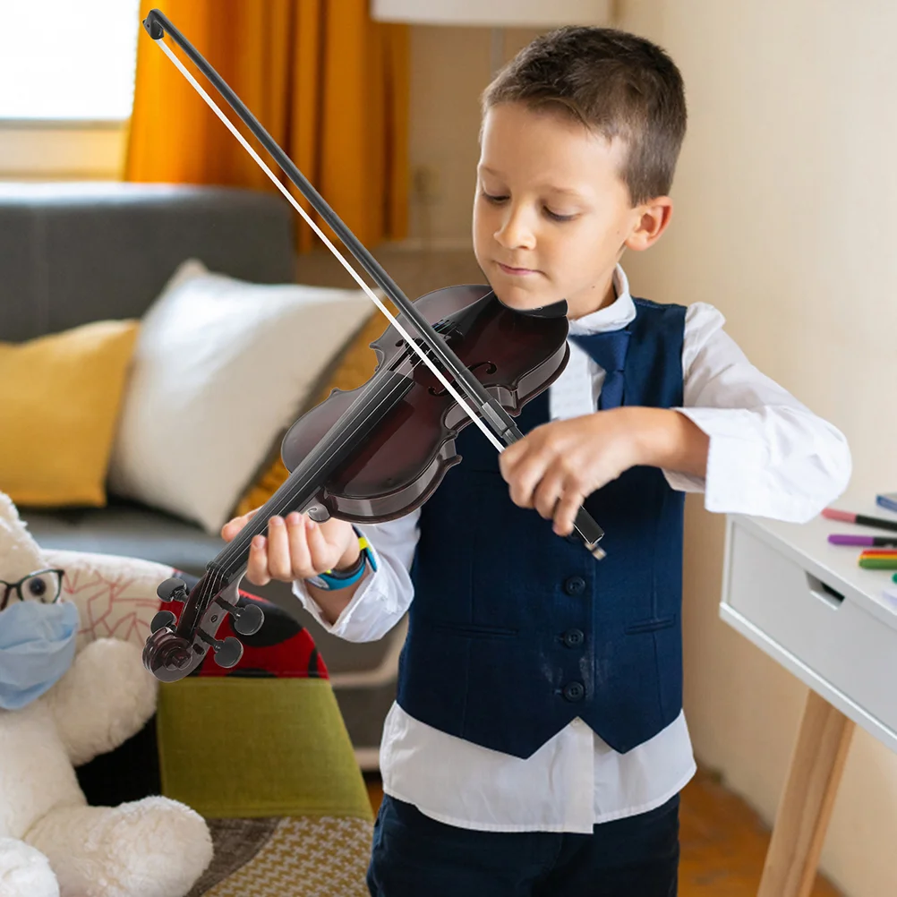 Kid Violin Plaything Toy Small Toddler Instrument Kids Simulated Music Performance Adornment Mini