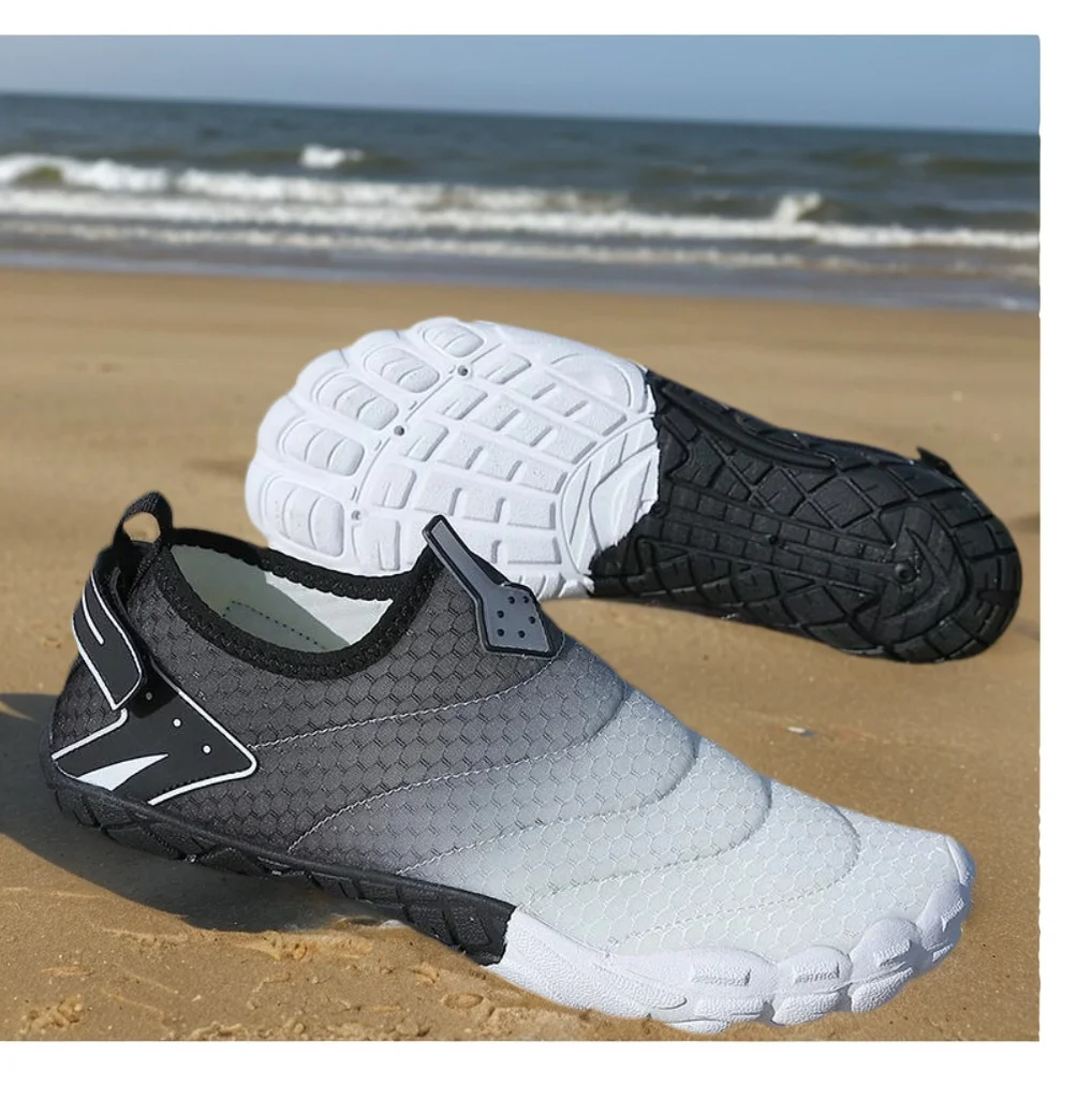 

Unisex Aqua Shoes Quick Dry Beach Shoes Men Breathable Sneakers Barefoot Upstream Water Shoes Women Swimming Sport Shoe