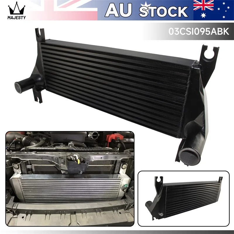 Performance Aluminum Intercooler for Ford Ranger Pickup Fits for Mazda BT-50 2.0/3.2L 2012-2019