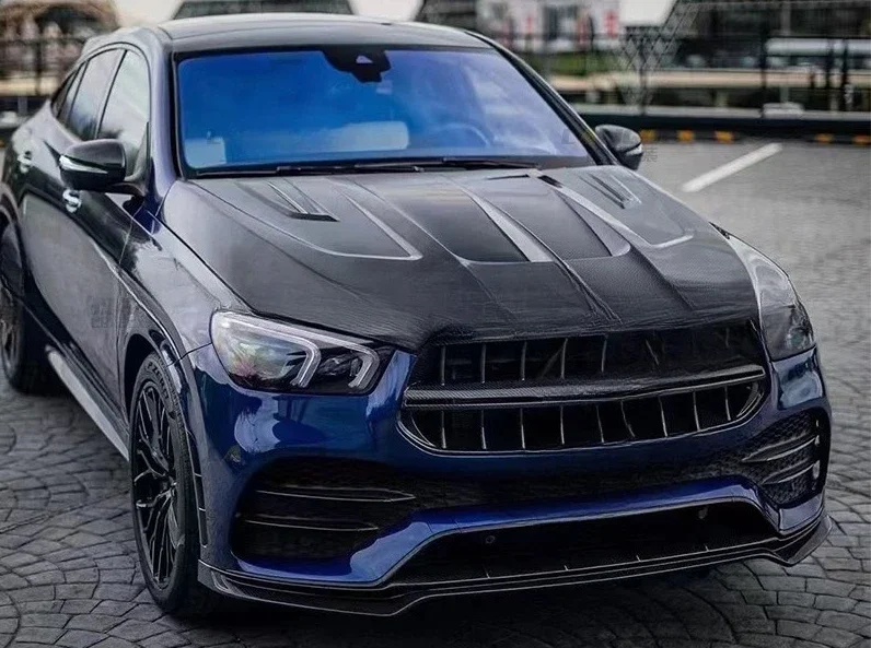 

Suitable for 20-22 Mercedes-Benz GLE Modified LD Carbon Fiber Hood GLE Upgraded Carbon Fiber Hood, Head Cover