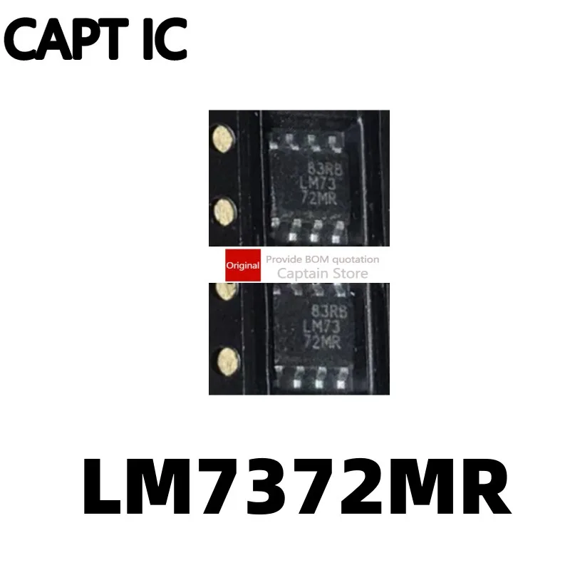 

5 шт. LM7372 LM7372MR SMD 8-контактный рабочий усилитель SOP8
