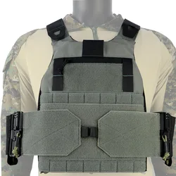 2.0 Military Tactical Vest Molle Plate Carrier Body Armor Protective Vest Airsoft Equipment Field Training Tank Jacket Adjust