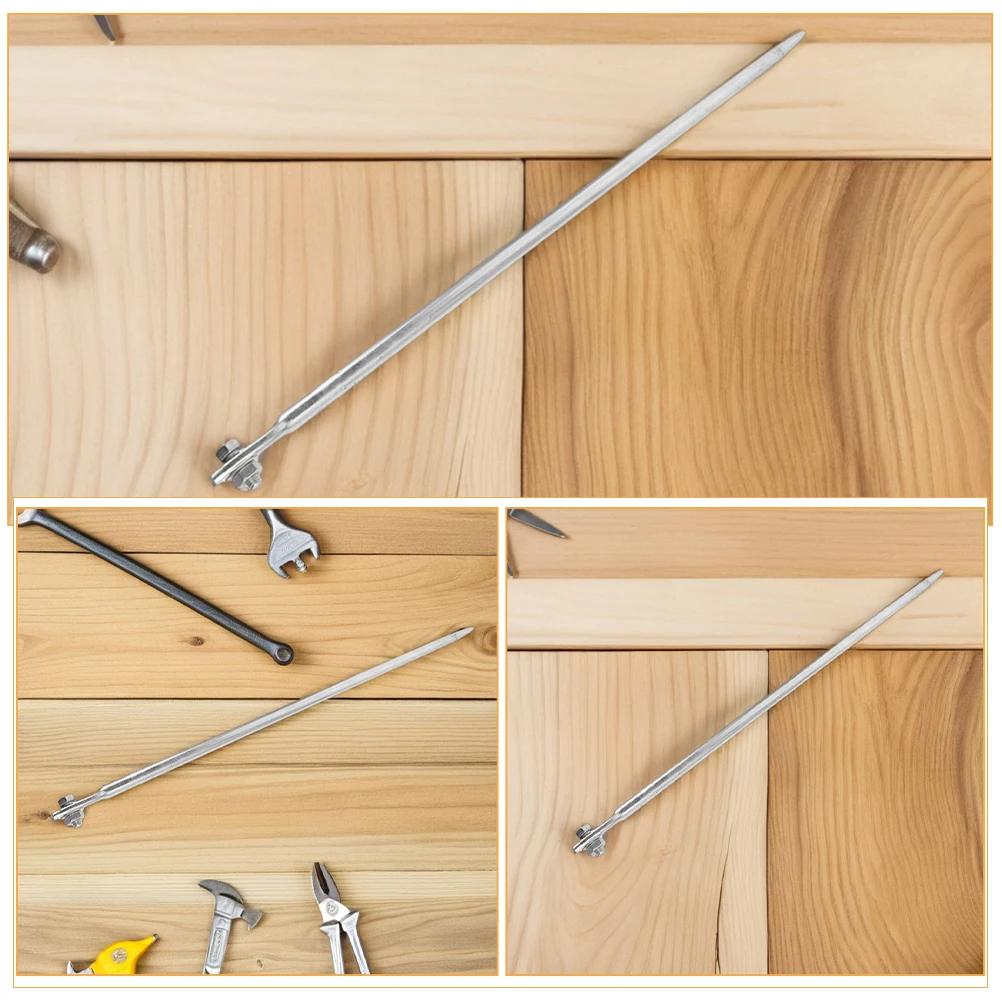 เสาเข็มดินชุบสังกะสีสำหรับต่อลงดิน 2 ชิ้น ขนาด 60 ซม. สำหรับงานหนัก ใช้ภายนอกอาคาร รั้วบ้าน