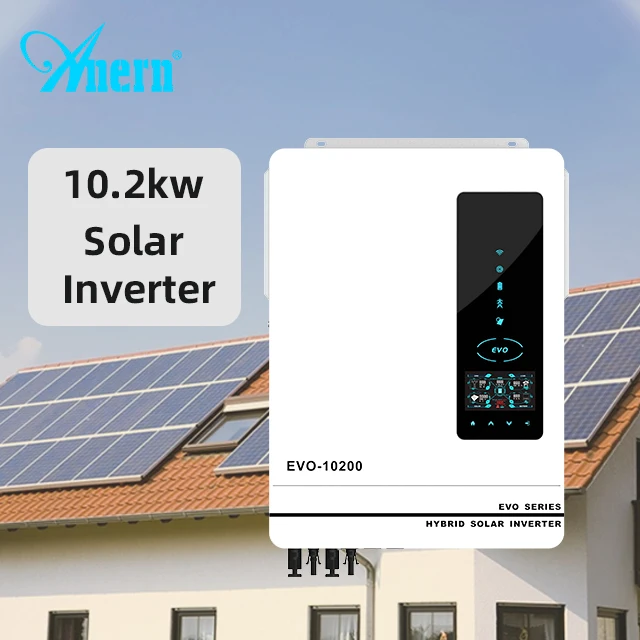 Anern Home Energy Saving System Hybrid Solar Inverter Grid Tied Three Phase Home Solar System