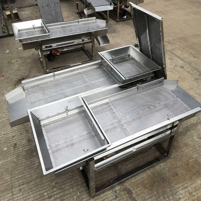 Food Sieve Machine Vibrating Electric Sieve Electric Shock Electrostatic