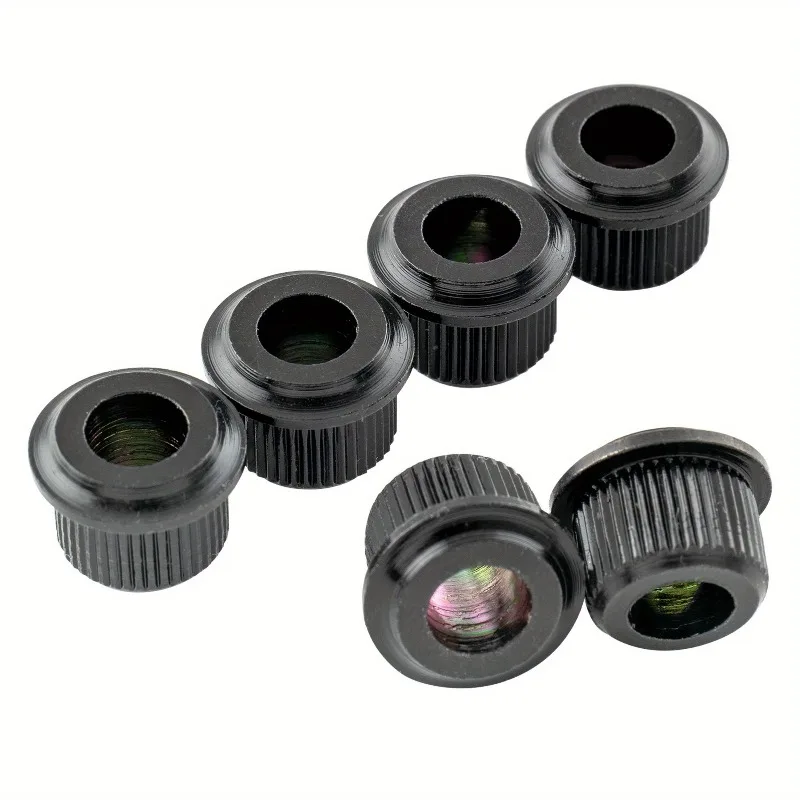 6Pcs/1set Musiclily Pro Steel Vintage/Modern 6mm To 10mm Guitar Tuner Conversion Bushings Tuning Pegs Adapter Ferrules view 6