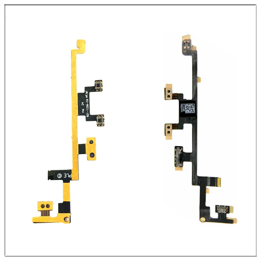 1Pcs Power Volume On Off Side Key Mute Button Flex Cable Replacement For IPad 3 3rd 4 4th Gen 9.7 Inch