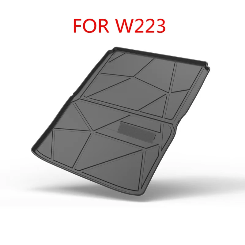 Use for W223 new BENZ S-class Trunk Mat S400L S450L Car Rear Trunk Storage Mat Cargo Trunk W223 Waterproof Protective Pads mat