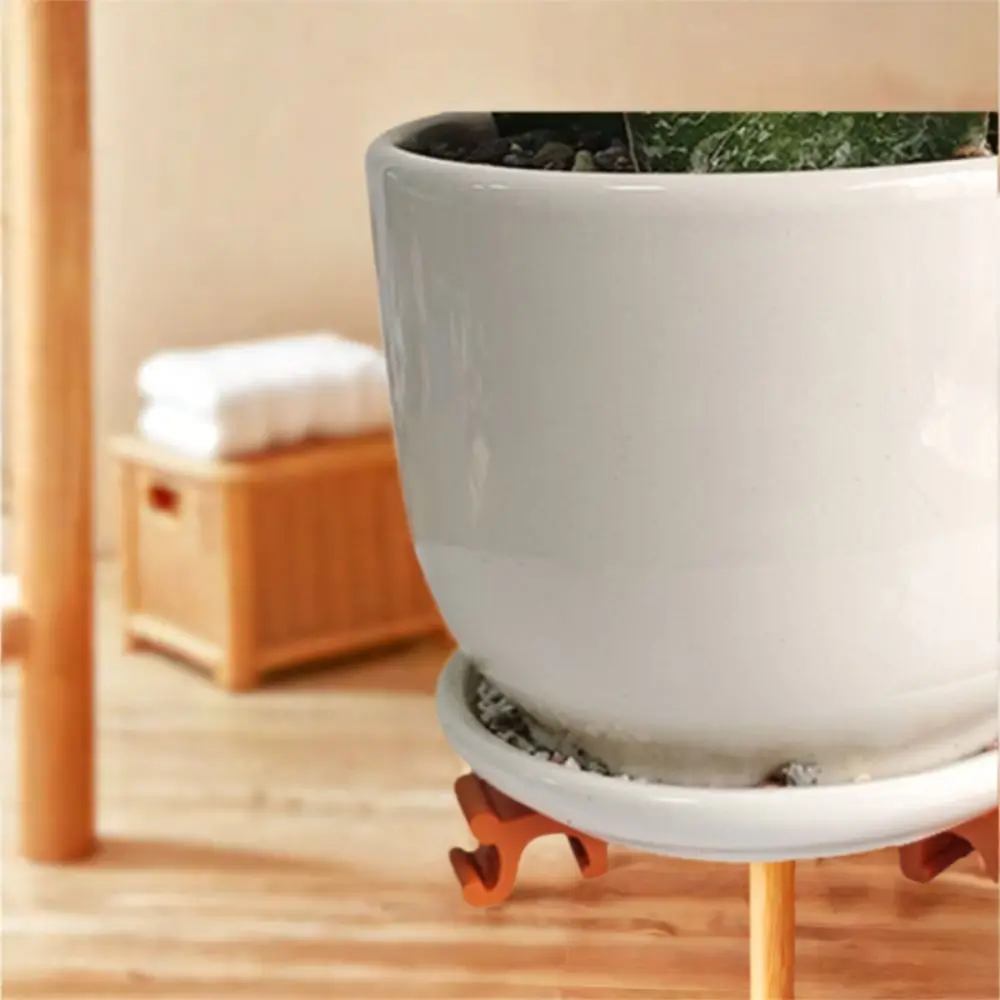 

Universal Resin Resin handicrafts Realistic Waterproof Flower pot foot pad Miniature Decorative Flower Pot Footstool Outdoor