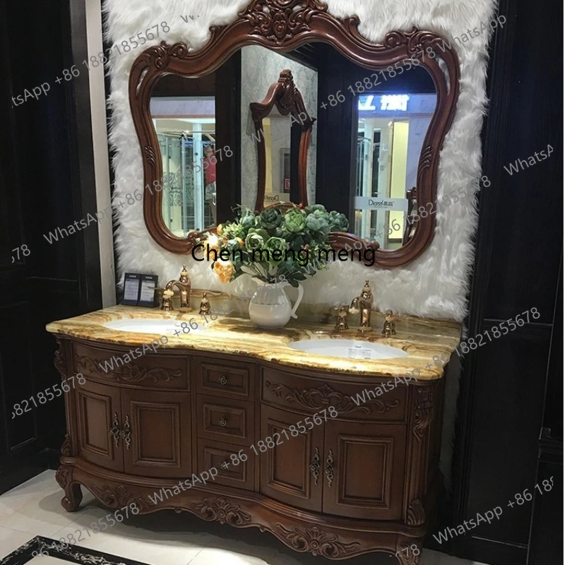 

European-style Bathroom Cabinets Combined Arc-shaped Bathroom Cabinets Floor-to-ceiling Home Furniture In Particolare