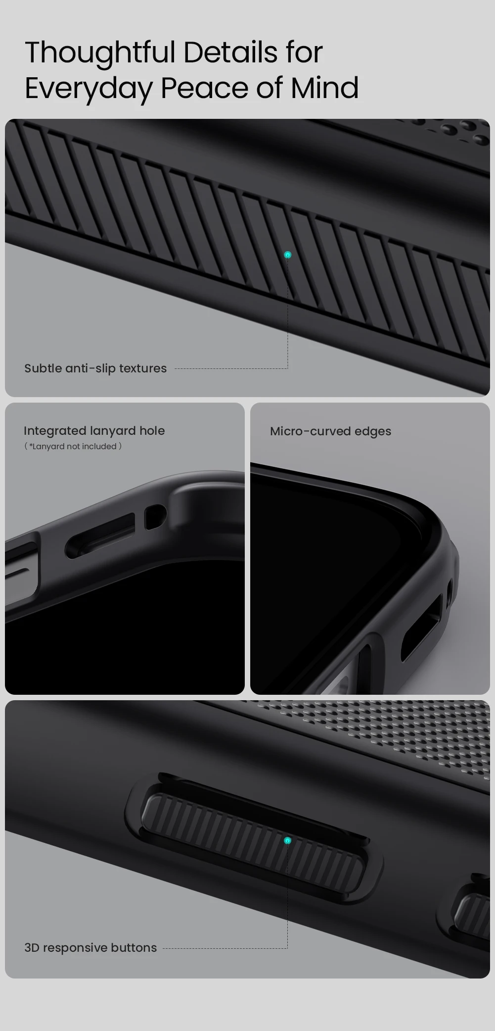 Für Google Pixel 11 Hülle NILLKIN Passgenaue Hülle Magnetische Super Frosted Shield Hochwertige Matte PC-Abdeckung – Detail 11