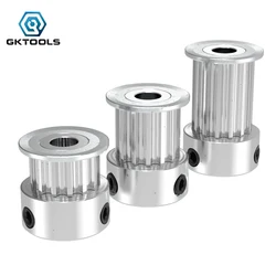K Type 3M 12 Teeth Timing Belt Pulley Bore 3/3.17/4/5/6/6.35mm for 10mm 15mm Belt Used in Linear Pulley