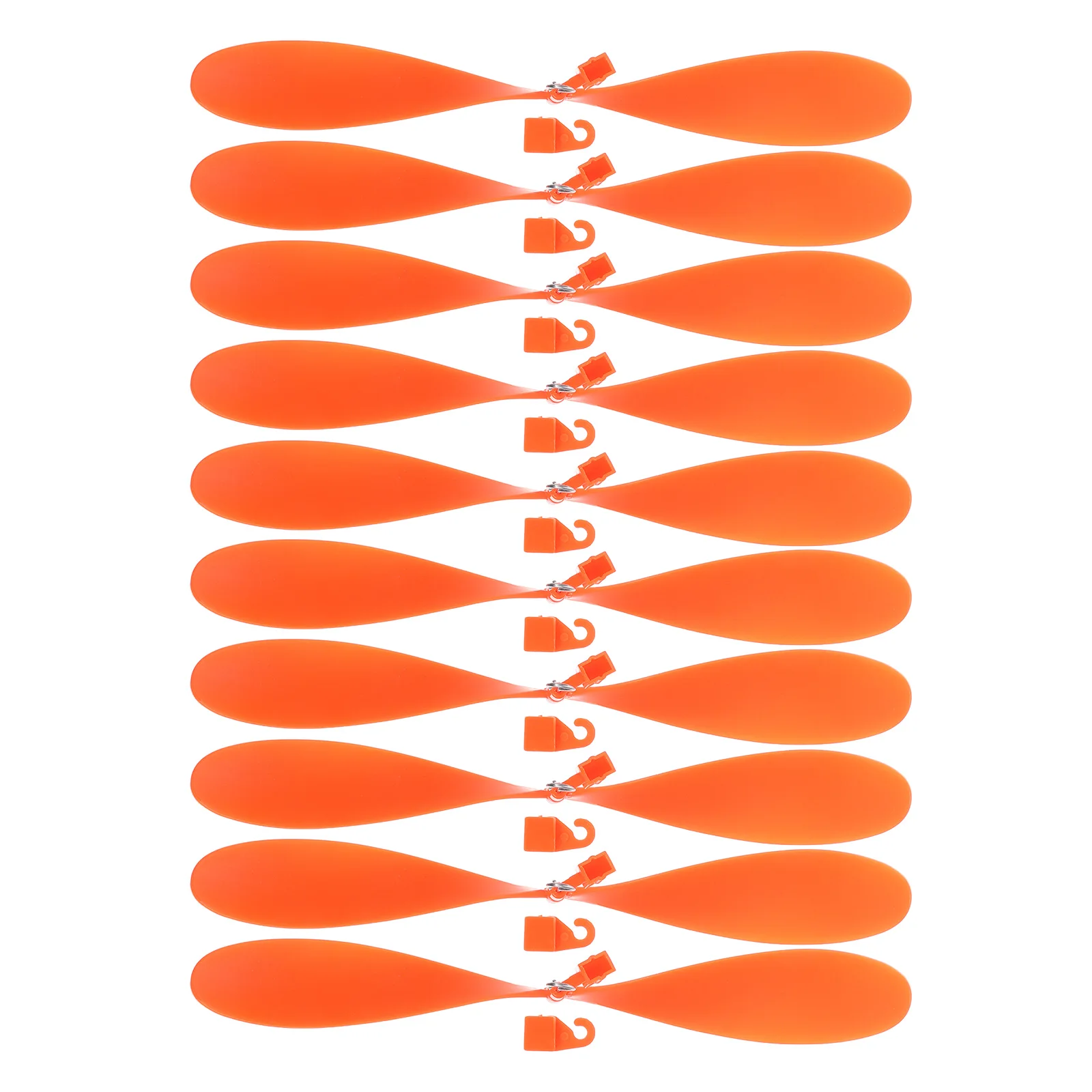 

10pcs Rubber Band Power System Airplane Propeller Blades Glider Tiger Helicopter Wind Force Aircraft Adaptable