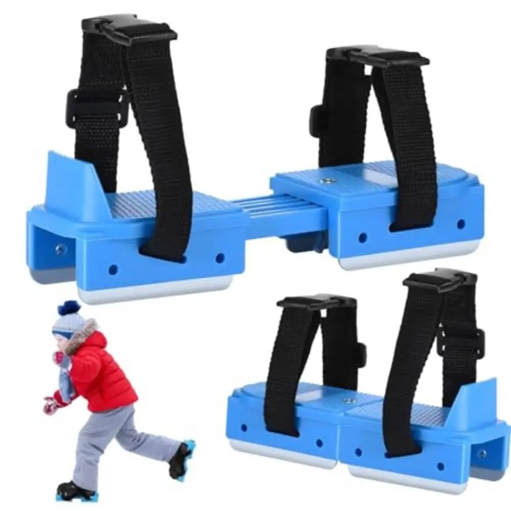 

Регулируемые пластиковые коньки для малышей с быстросъемными ремешками, обувь для начинающих, коньки с быстрым креплением для детей-новичков