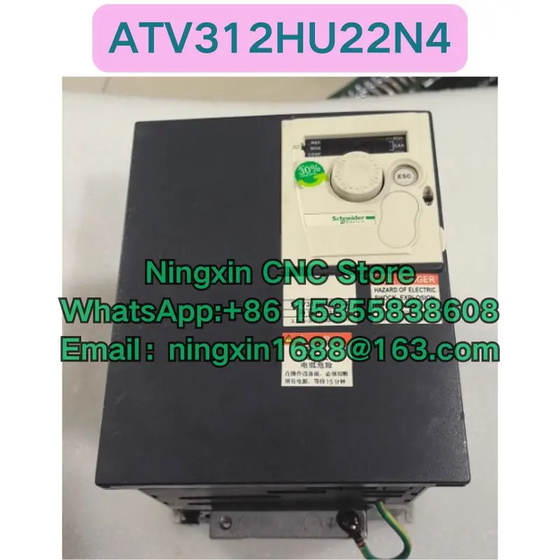 Second-hand ATV312HU22N4 frequency converter Functional test OK Fast delivery