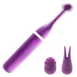 Powerful Three In One G Spot Vibrator Clitoris Vagina Massager Realistic of Oral Licking Nipple Stimulator Sex Toys for Women 18