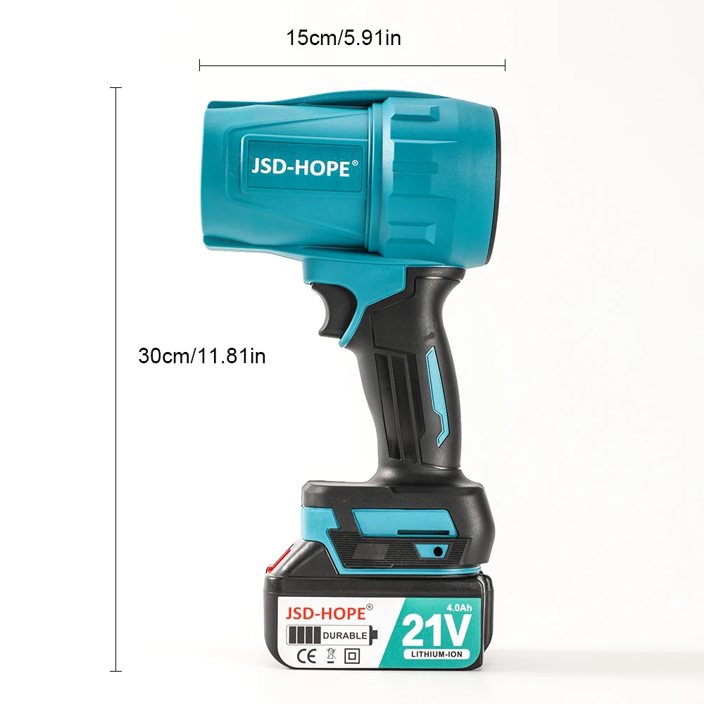 High-Power Turbines Rechargeable Lithium Storm Machine Portable Outdoor Defoliation Dust Collector Fall Pressure Blower