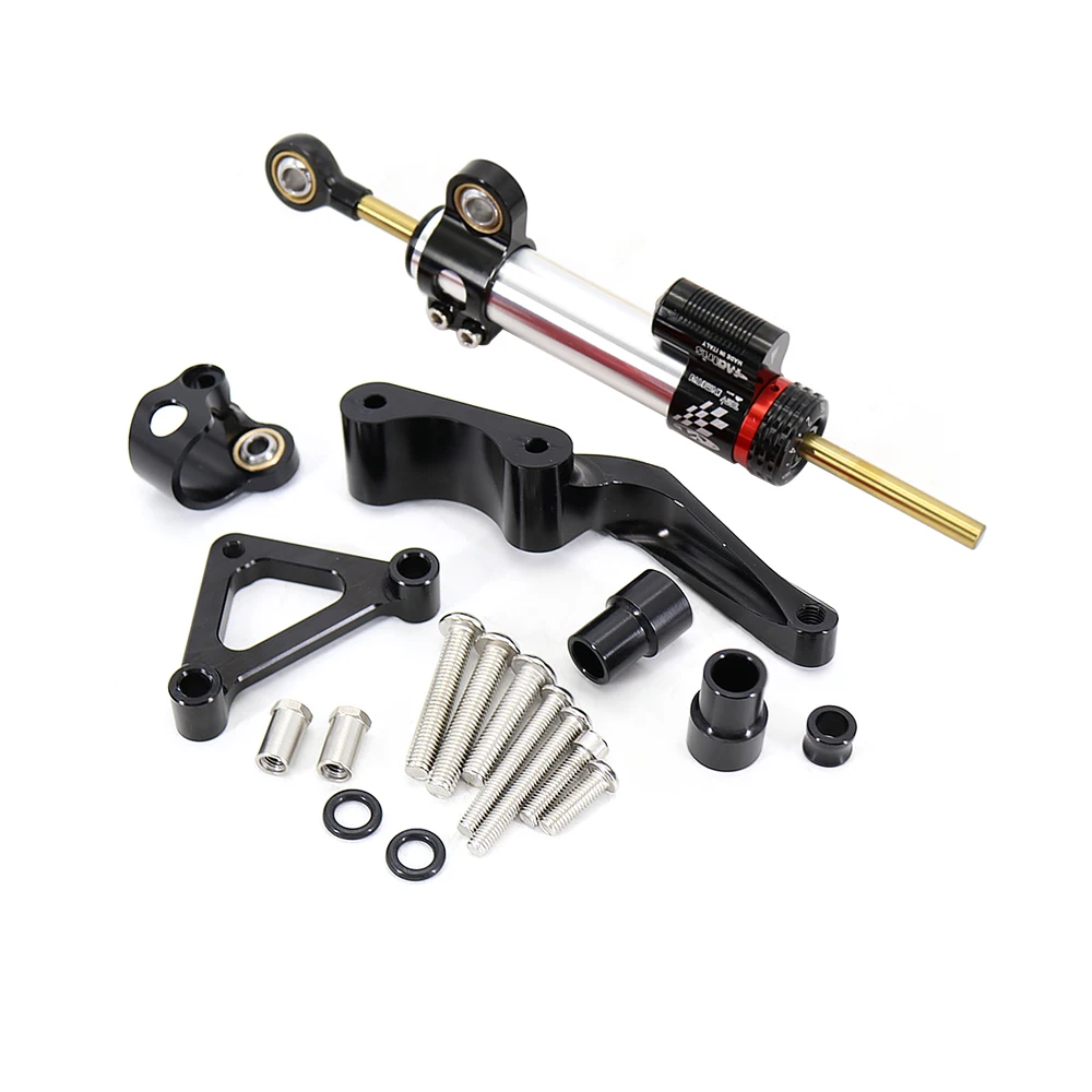 5 colors For Ducati 696 796 795 CNC Motorcycles Steering Stabilize Damper Bracket Mount Kit Accessories new