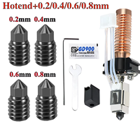 Flashforge Adventurer 5M Series Nozzle Assembly 0.2mm/0.4mm/0.6mm/0.8mm High Speed Nozzles 3d Printer Accessories