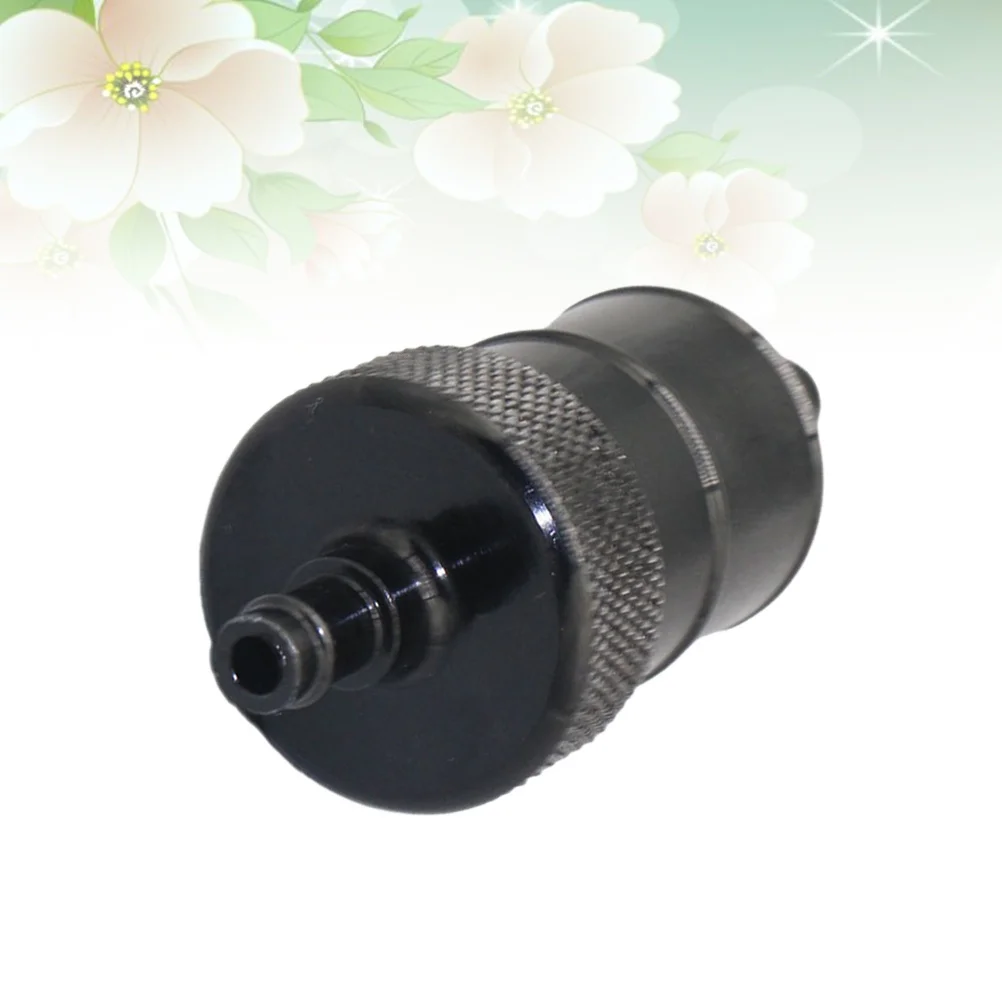 

Black Motorcycle Oil Filter Cnc Aluminum Alloy Glass Gas Fuel Filter Thread Design Removable Reusable