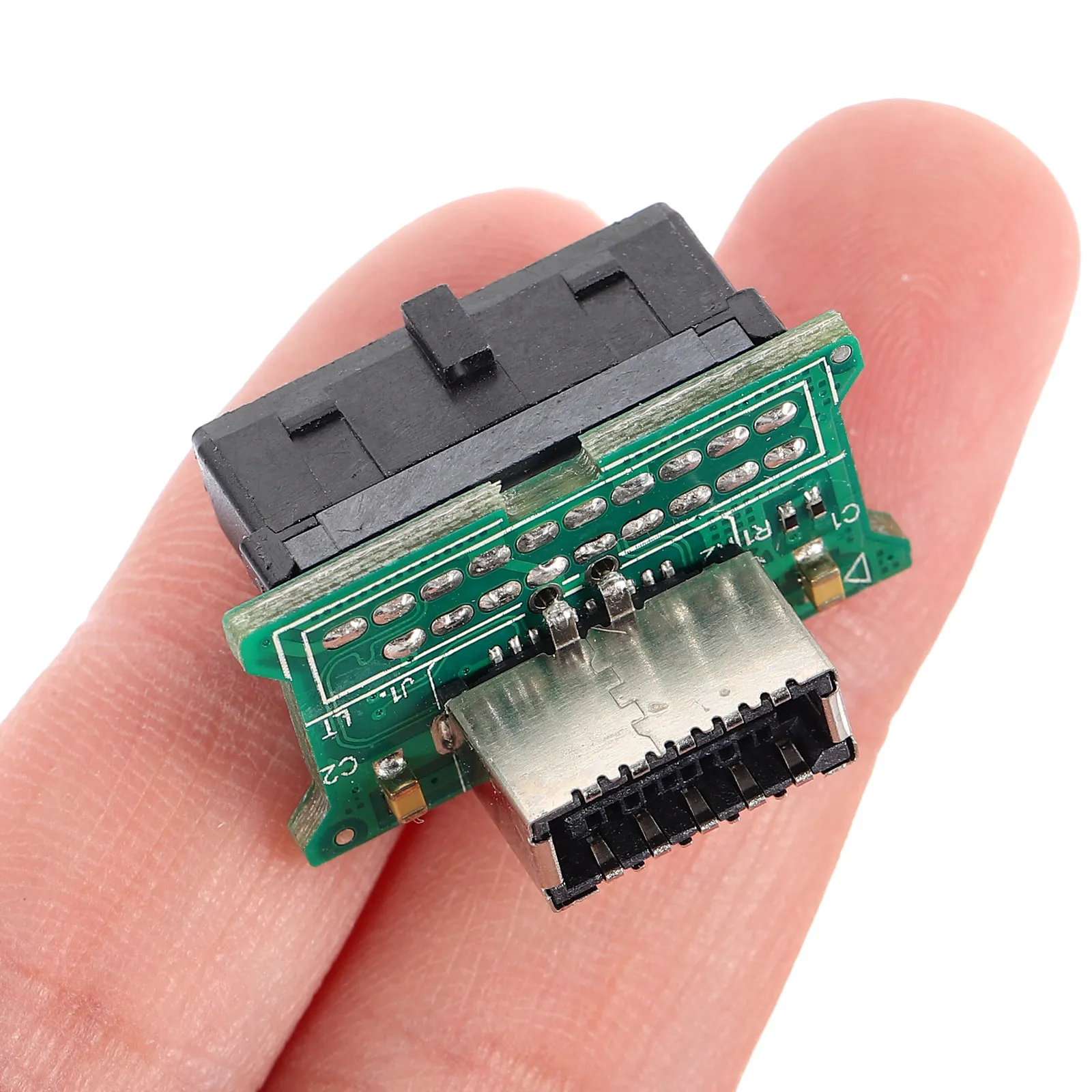 

USB Front Panel Adapter USB 3.0 19Pin to 20Pin Internal Connector Board for Motherboard DIY Pc Build High Reliability
