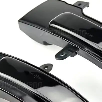 For Mitsubishi Outlander 2010-2018 2019 2020 Side Mirror Flowing Water Blinker Flashing Light 2pcs LED Dynamic Turn Signal Light