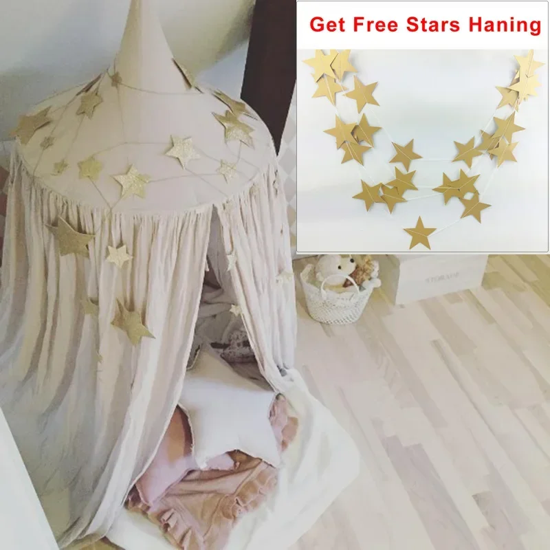 tente-de-jeu-durable-pour-enfants-rideau-de-lit-tente-suspendue-pour-bebe-moustiquaire-dome-ronde-pour-berceau-decoration-de-chambre-d'enfant