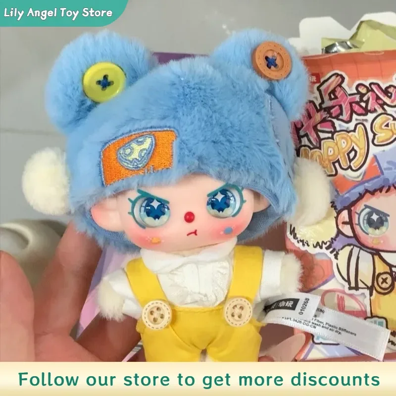 In Stock Baby Three Mystery Box Happy Sunday Series Vinyl Soft Doll Blind Box Cute Kawaii Collectible Keychain Birthday Gift
