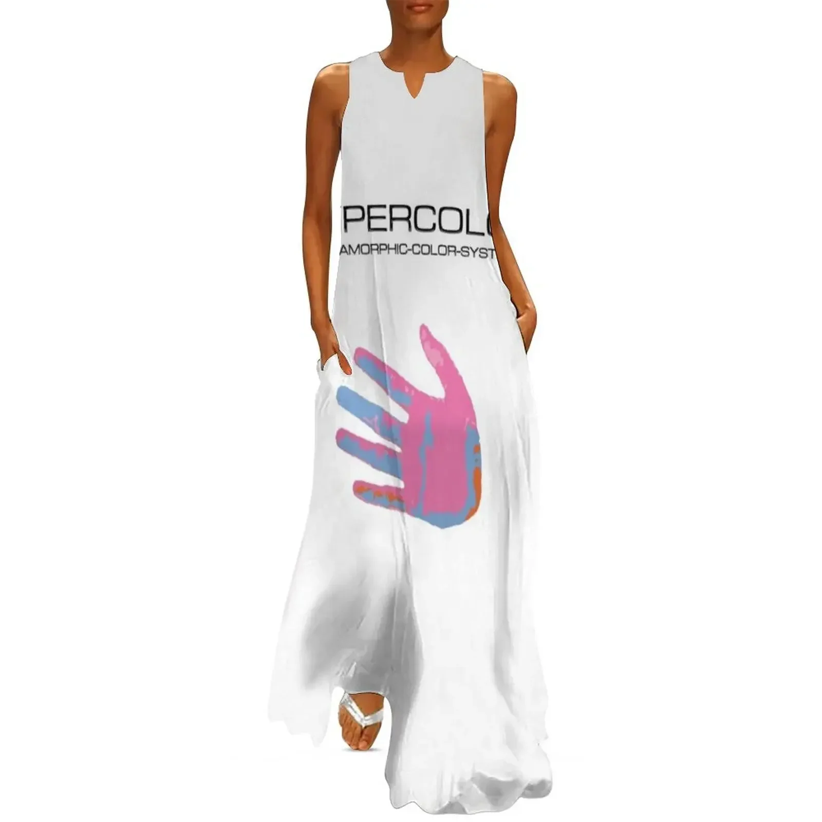 

Hypercolor Metamorphic color system Long Dress clothes for woman dress for women sexy dress