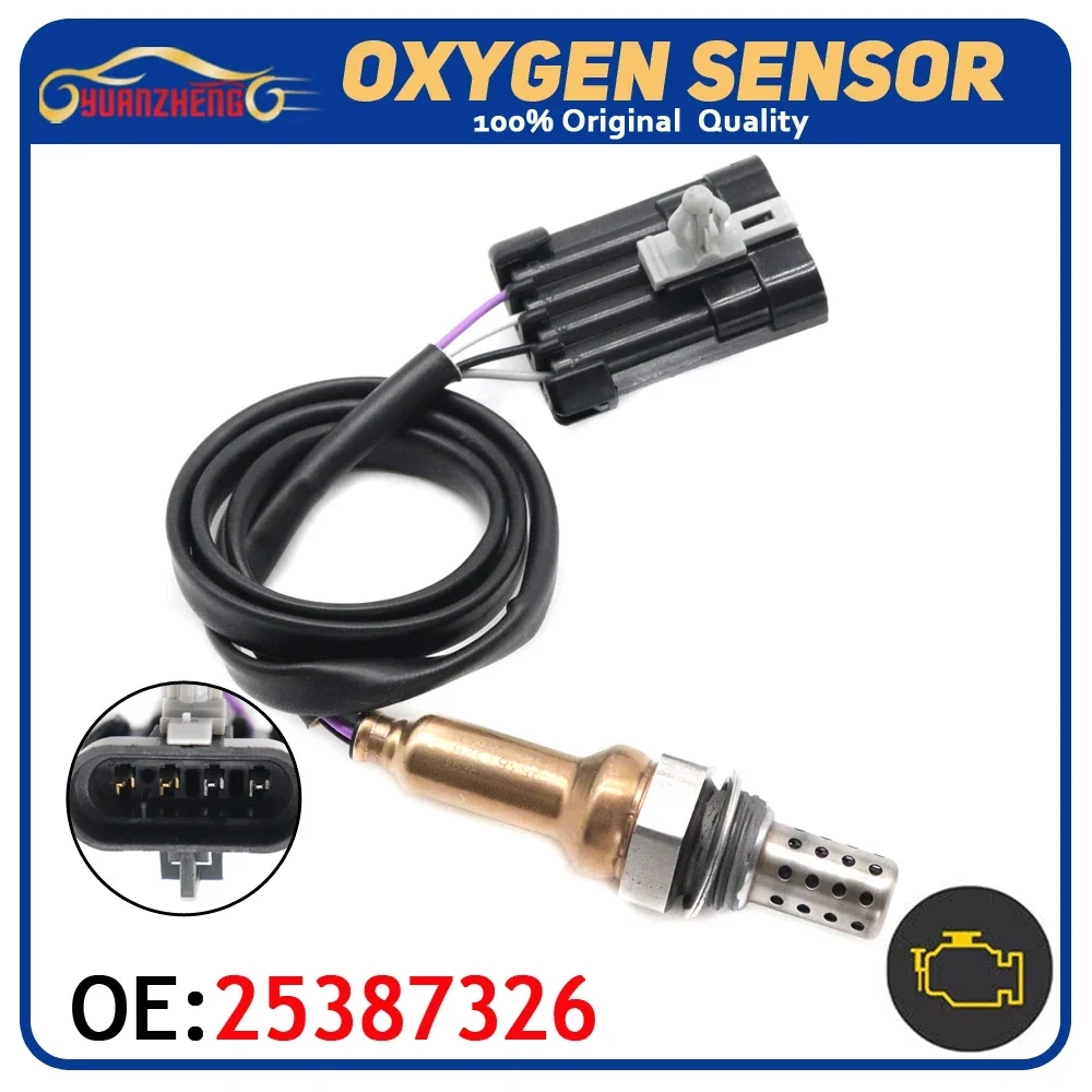 Car Air Fuel Ratio Lambda O2 Oxygen Sensor 25387326 Fit For Refine Lifan 320 520 620 X60 BYD F3 1.6L For Buick Excelle 25324175