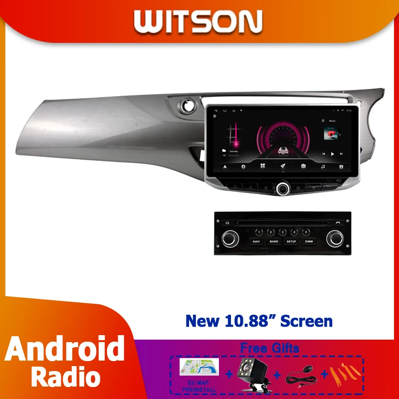 Car Radio CarPlay Android Audio For Citroen C3 DS3 C5 2009-2017 LHD RHD WIFI BT DSP Multimedia Player Use Your Car Own  Frame