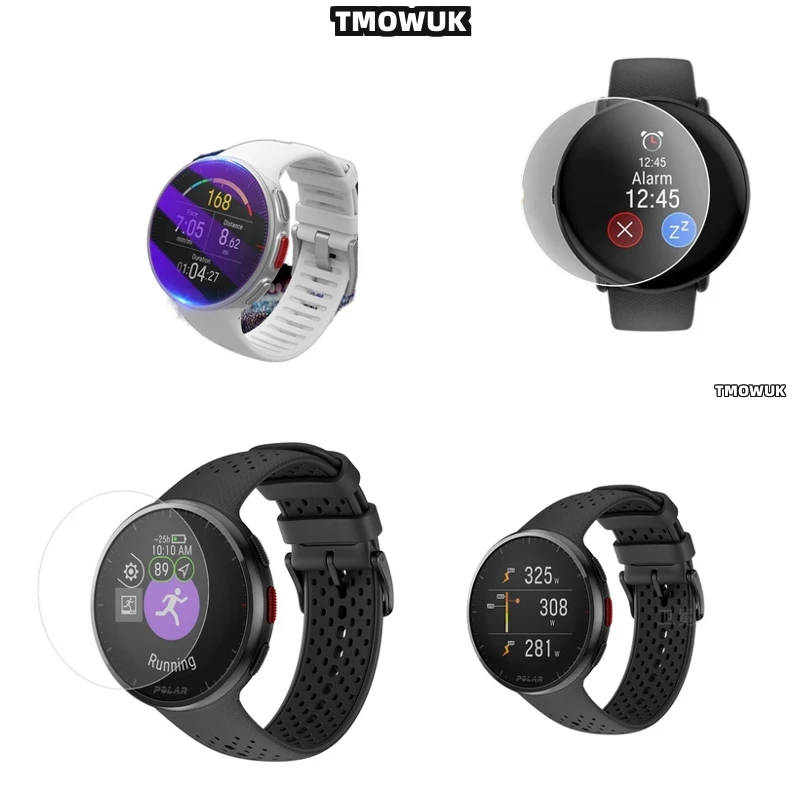 

For Polar Vantage V V2 M M2 M3 Ignite 2 Pacer Pro Grit X Pro Unite Polar M200 Smart Watch HD Screen Tempered Glass.