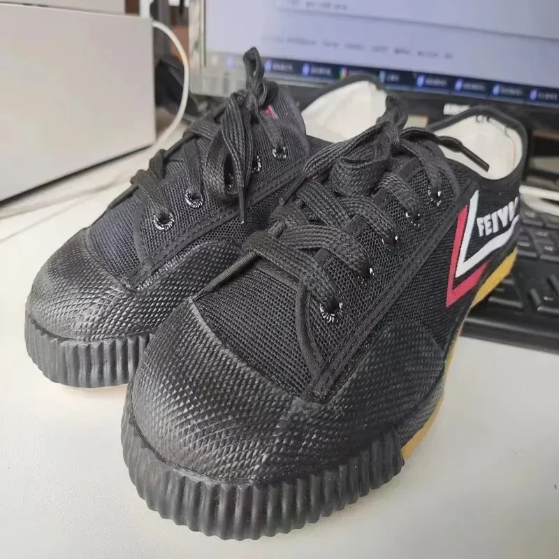Kung Fu Shoes men Shoes for Woman Martial Arts Tai Chi Taekwondo Wushu Karate Footwear Sports Training Couple Sneakers Plus Size image 6