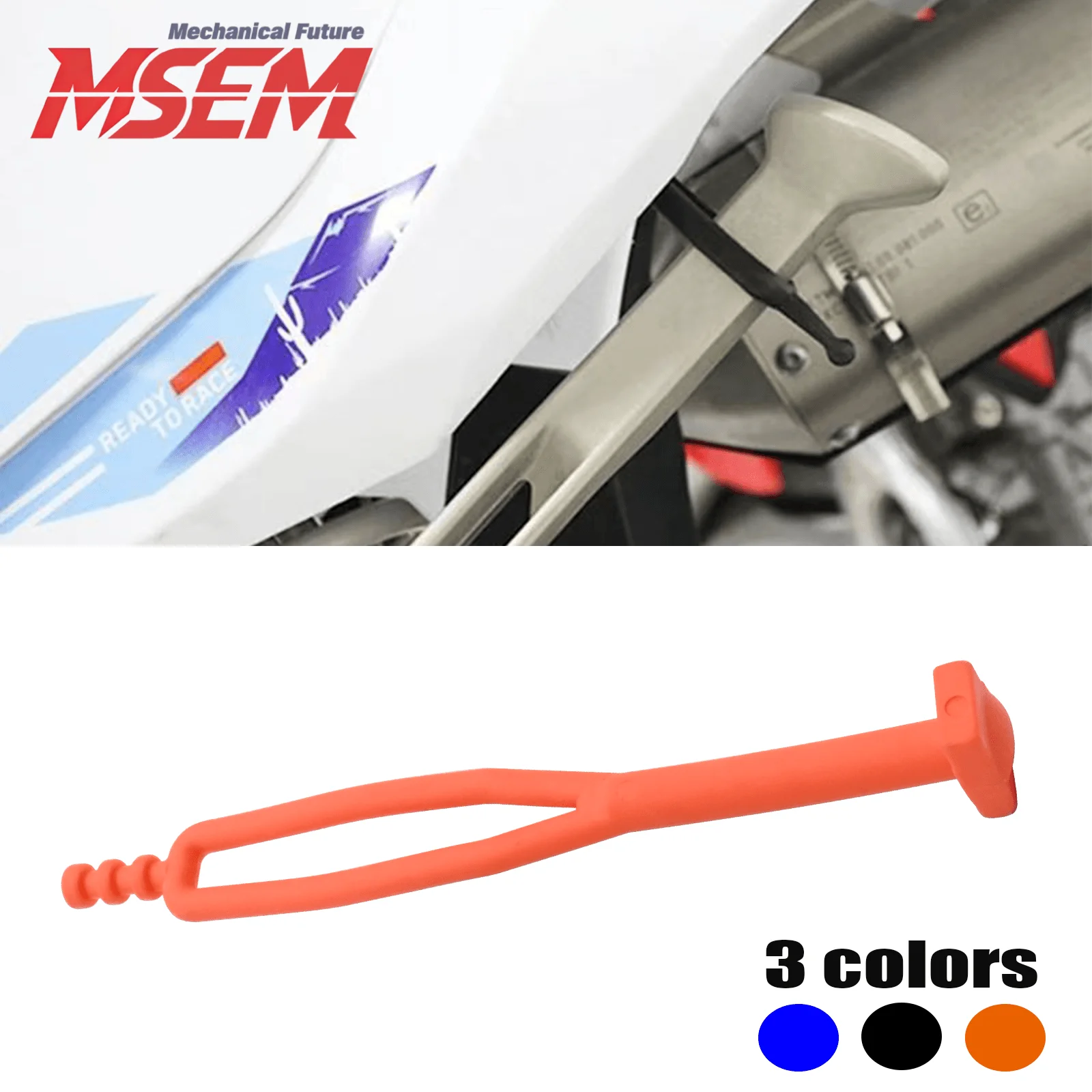 Motorcycle Kickstand Side Stand Rubber Strap For KTM EXC EXCF XC XCW XCF XCFW Six Days 125 150 250 300 350 400 450 500 1998-2022