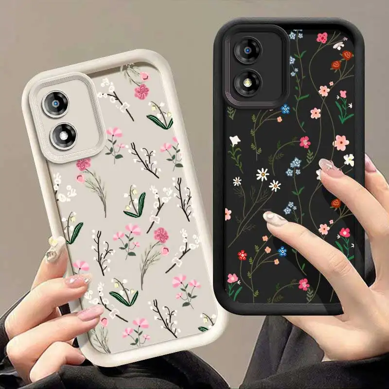 E13 Countryside Blooms Sky Eye Ladder Phone Case For Motorola Moto E13 Cover